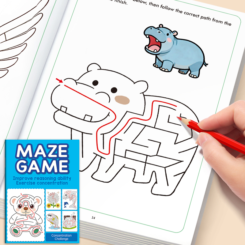 Plant Parental - 32-Page Children's Fun Picture Book, Maze
