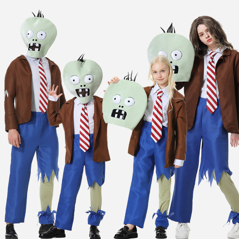 Plant Parent Shirt - Parent-Child Matching Halloween Role-Playing Zombie Plant