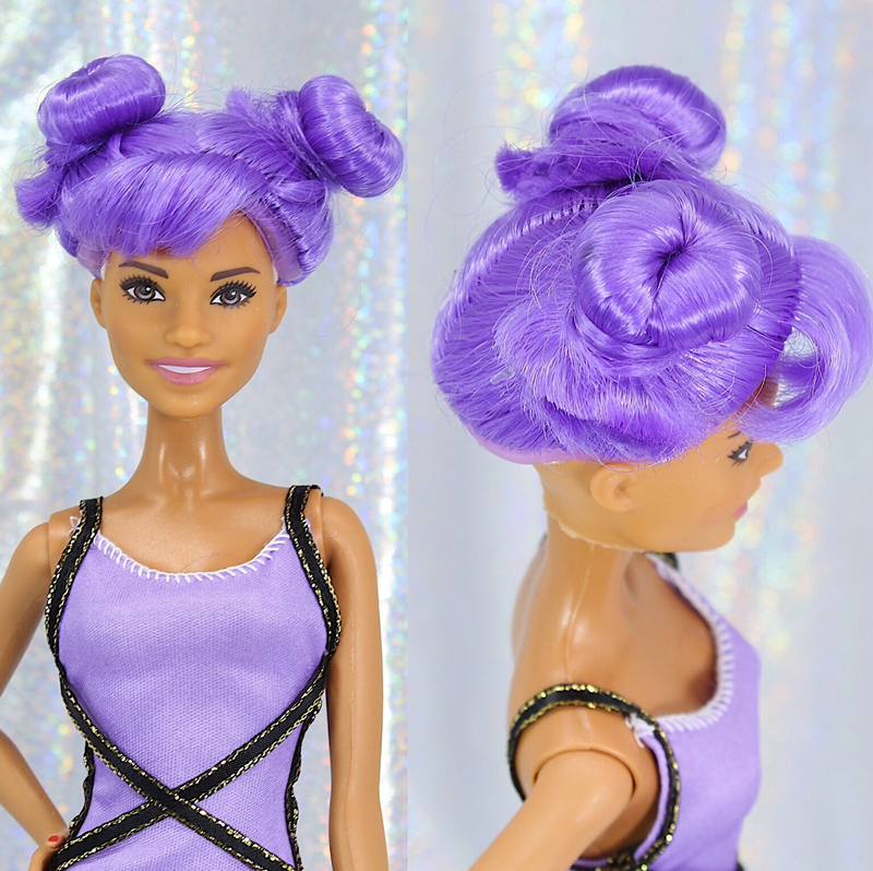 Small Wig For Doll Toy Head Pr - Philodendron Pink Princess 评论和价格