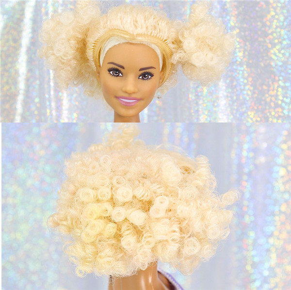 Small Wig For Doll Toy Head Pr - Philodendron Pink Princess 评论和价格