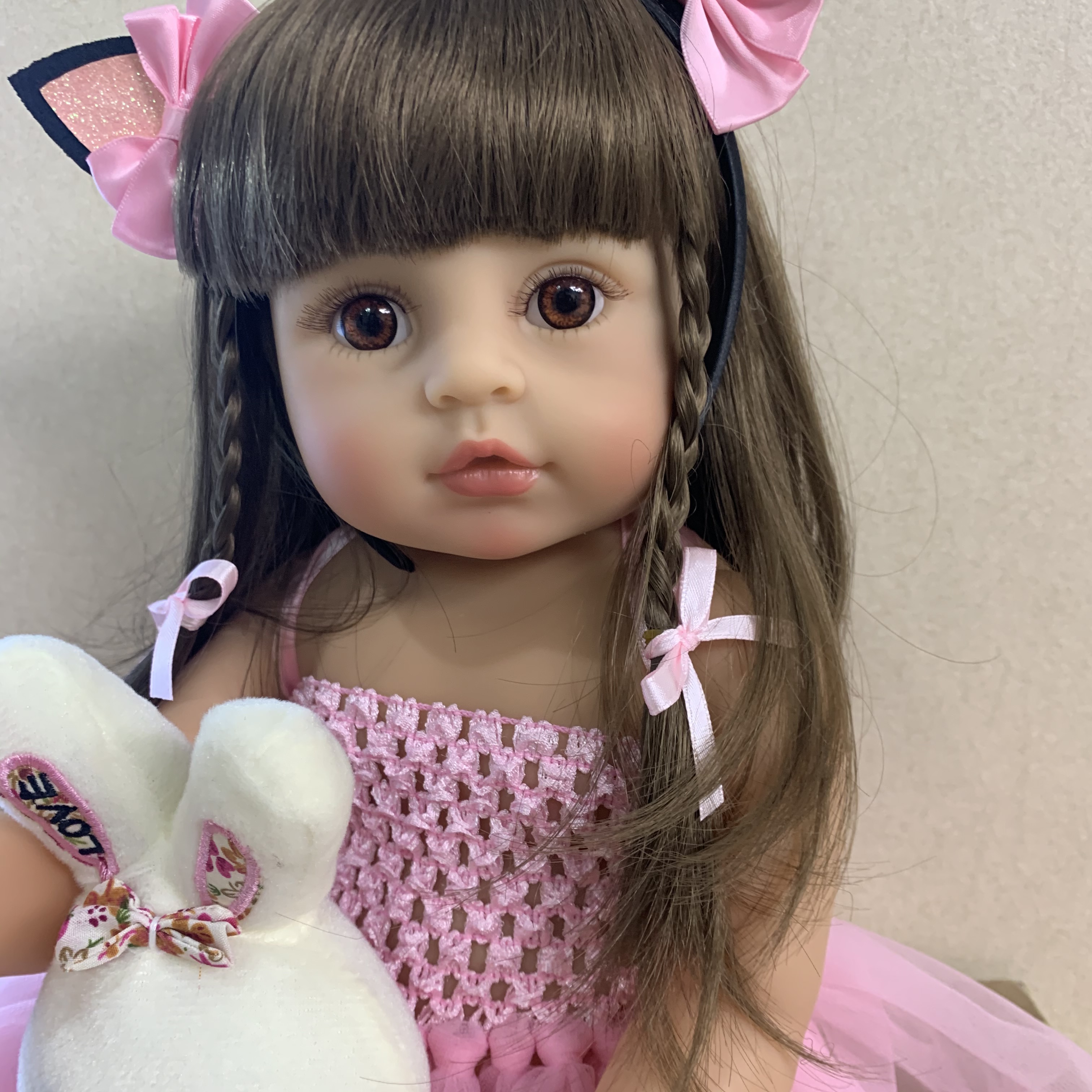 55CM real size Original NPK be - Philodendron Pink Princess 评论和价格