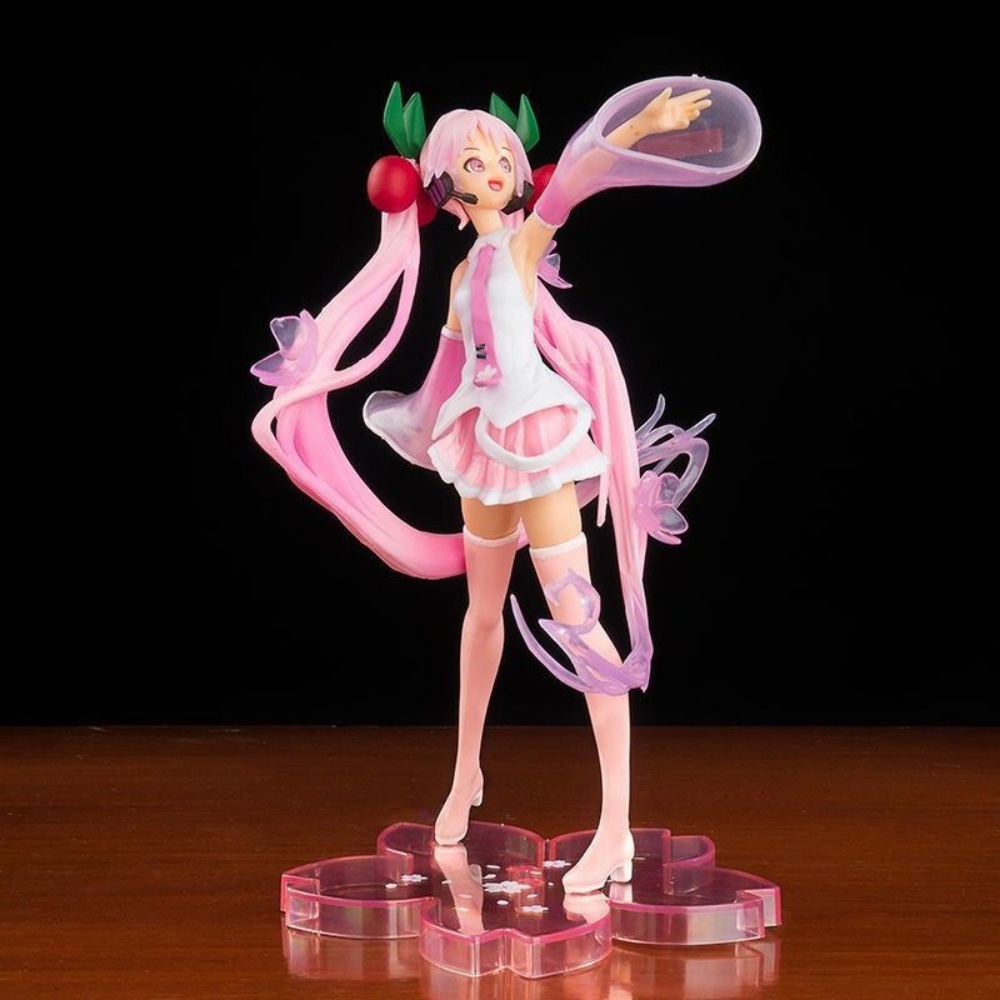 20CM Miku Hatsune Anime Figure - Philodendron Pink Princess 评论和价格