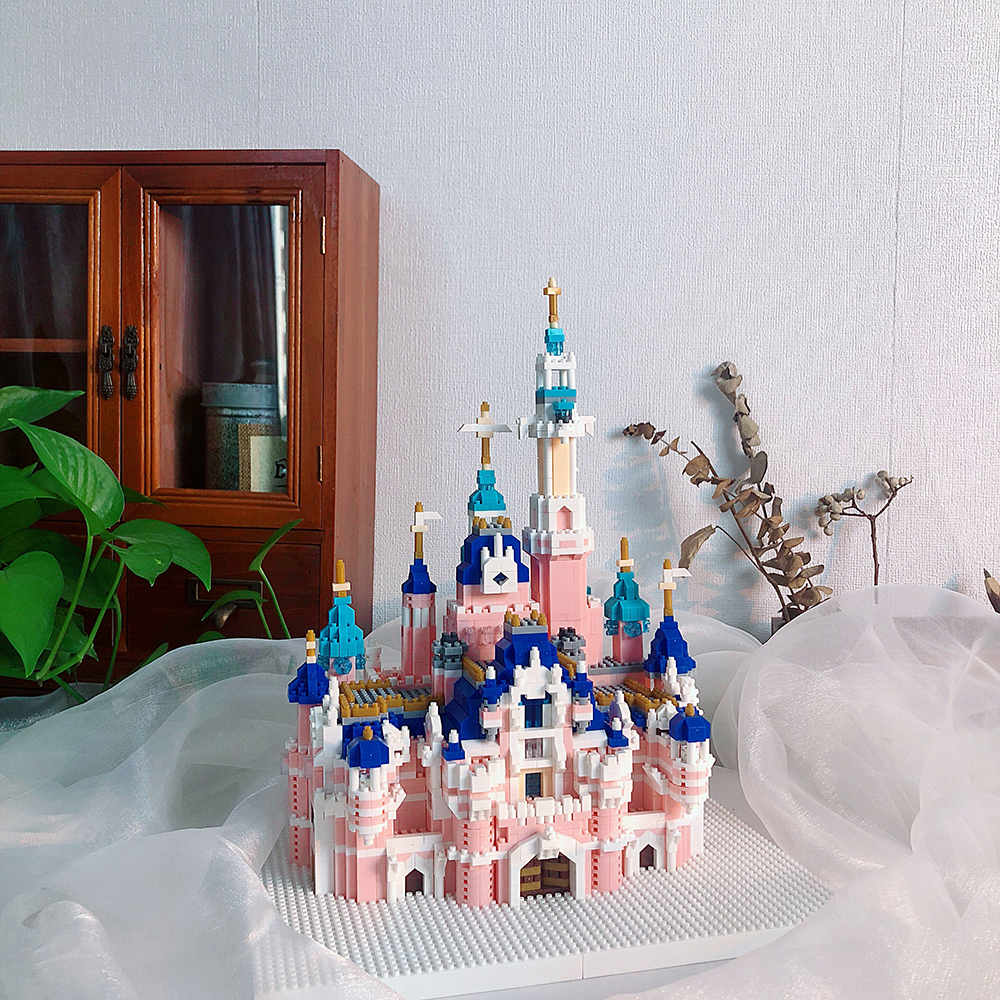 KNEW BUILT Gift Pink Castle Mo - Philodendron Pink Princess 评论和价格