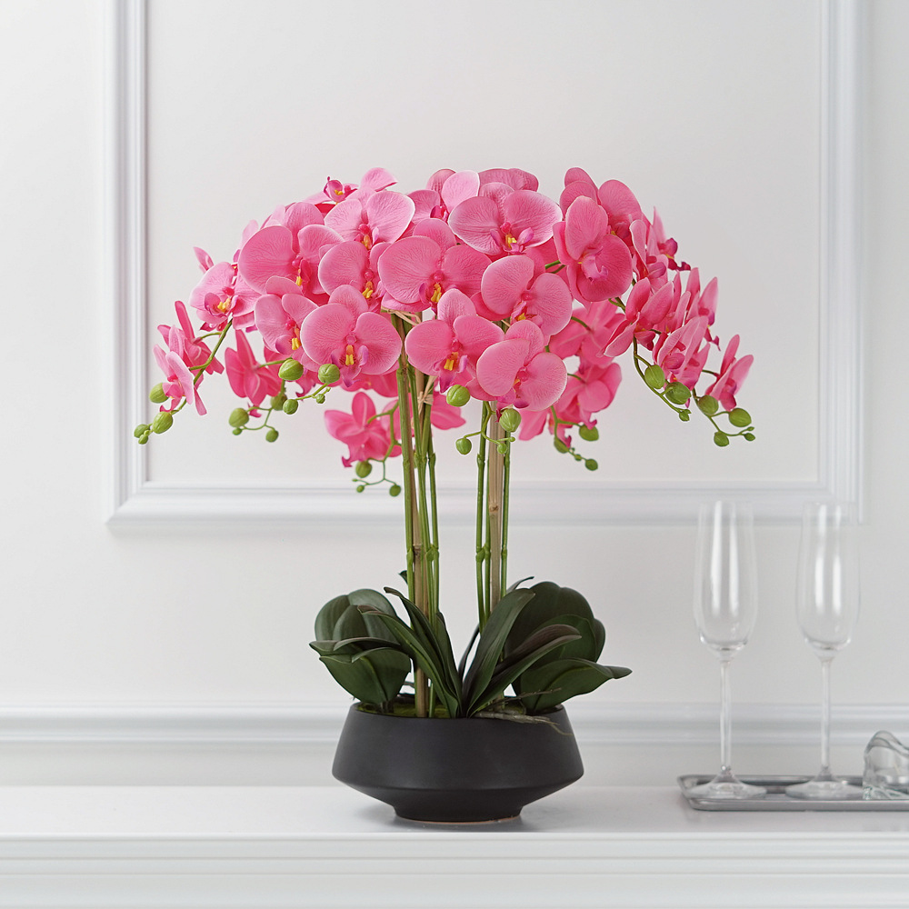 Artificial Potted Phalaenopsis - Orchid Phalaenopsis 评论和价格