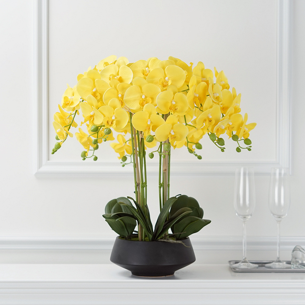 Artificial Potted Phalaenopsis - Orchid Phalaenopsis 评论和价格