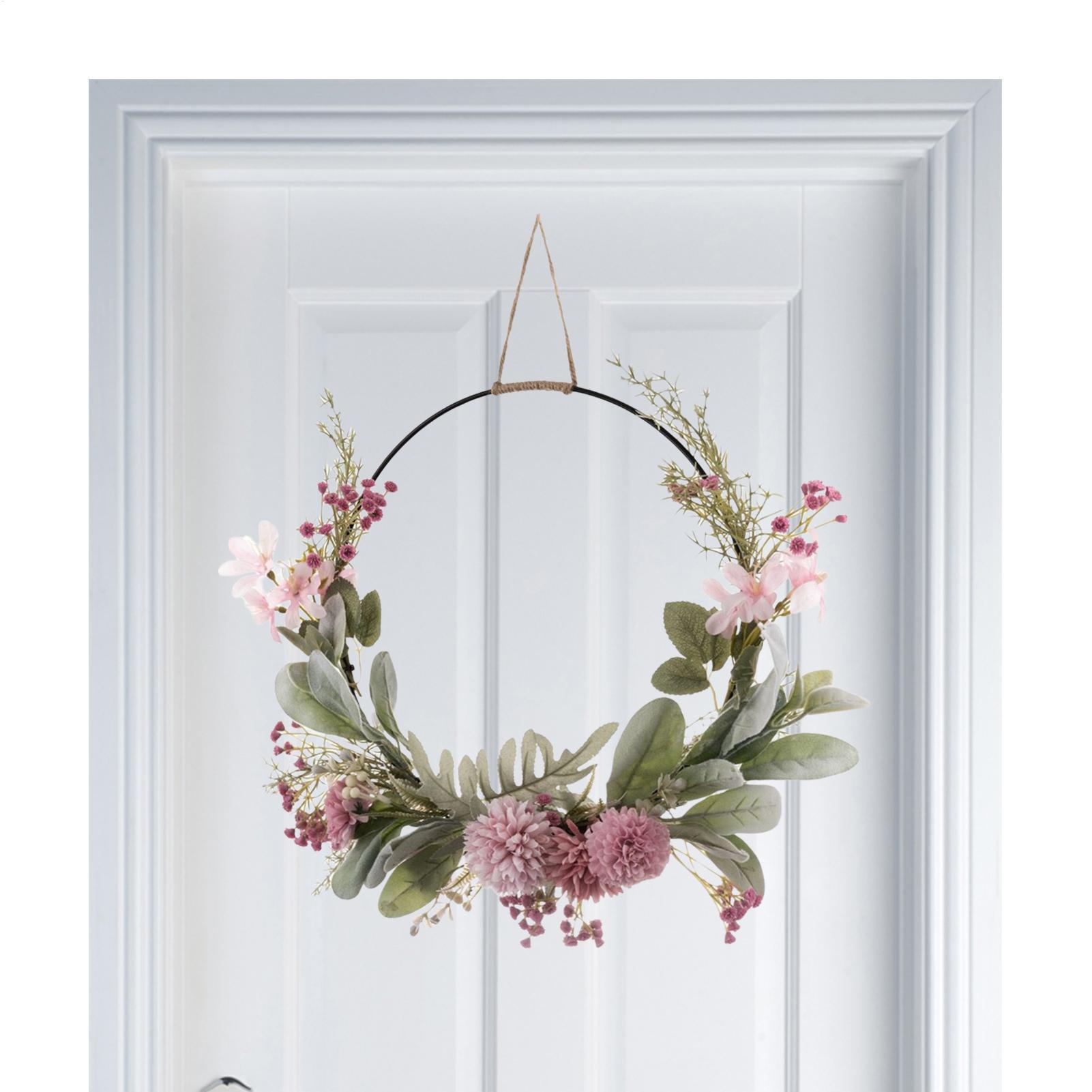 Artificial Orchid Wreath Door  - Orchid Phalaenopsis 评论和价格