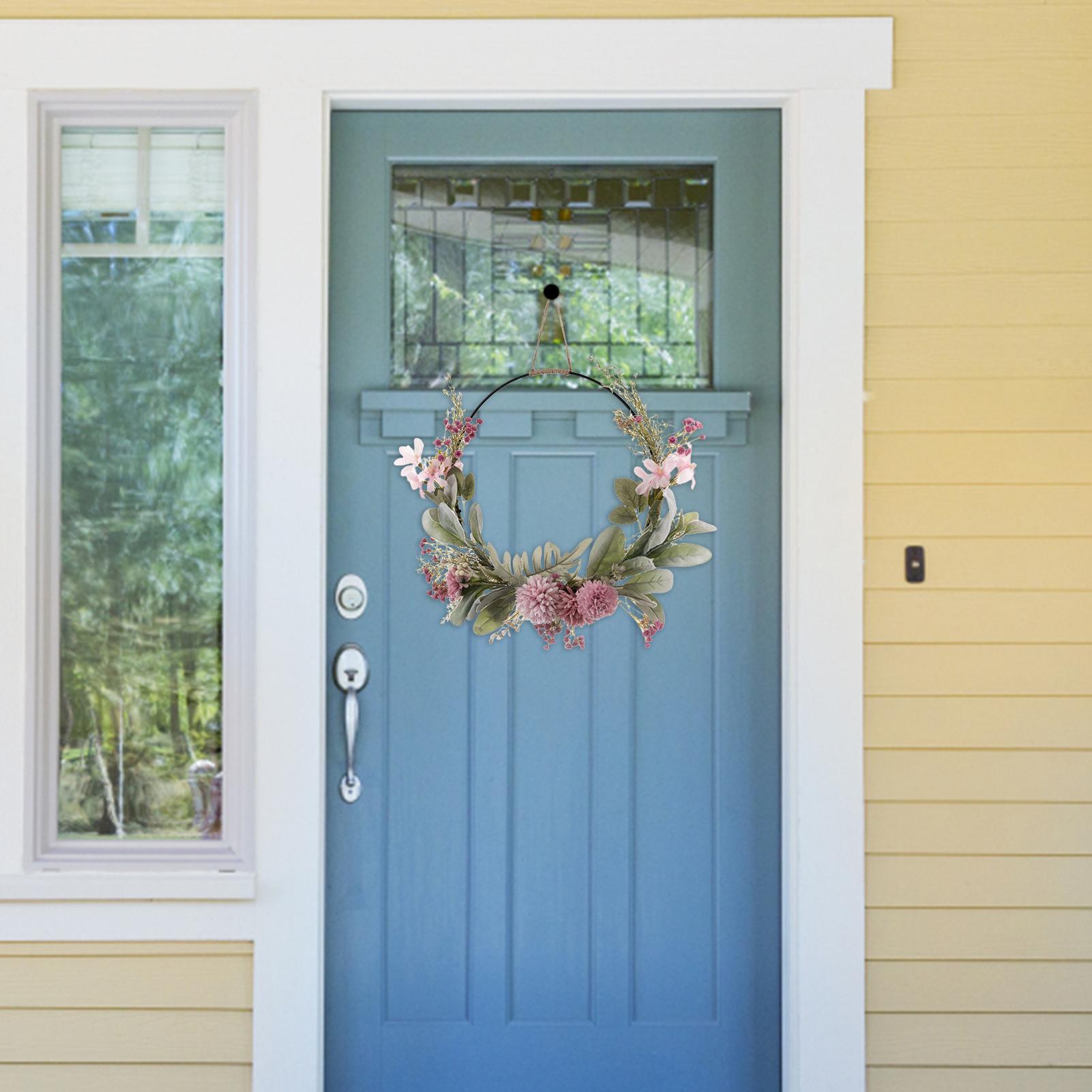 Artificial Orchid Wreath Door  - Orchid Phalaenopsis 评论和价格