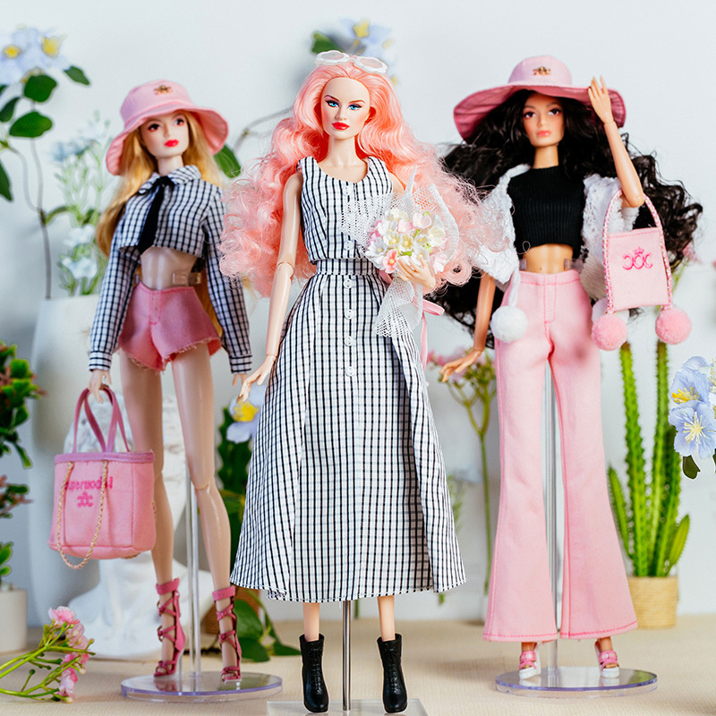 32cm Supermodel Doll Clothes S - Philodendron Pink Princess 评论和价格
