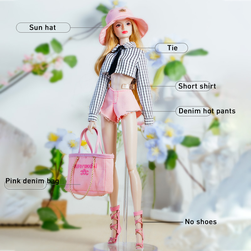 32cm Supermodel Doll Clothes S - Philodendron Pink Princess 评论和价格