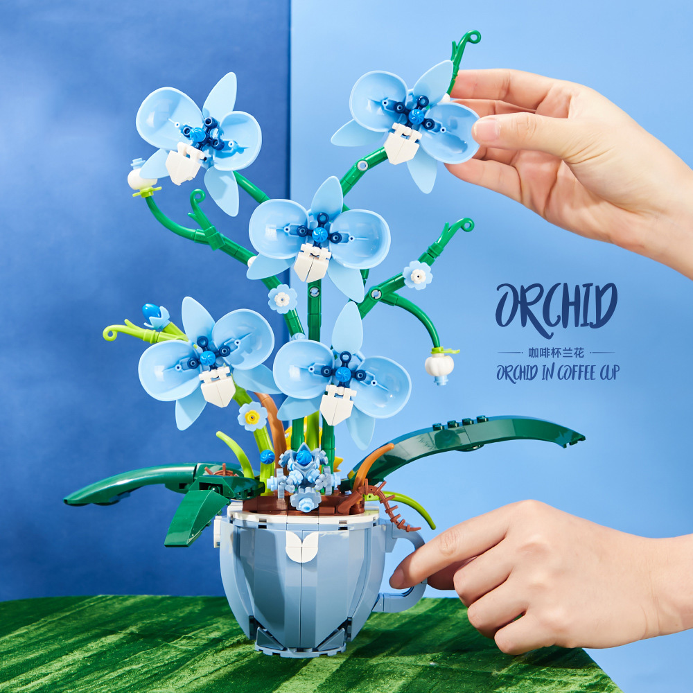 567PCS Blue Orchid Building Bl - Plant Parent Day 评论和价格