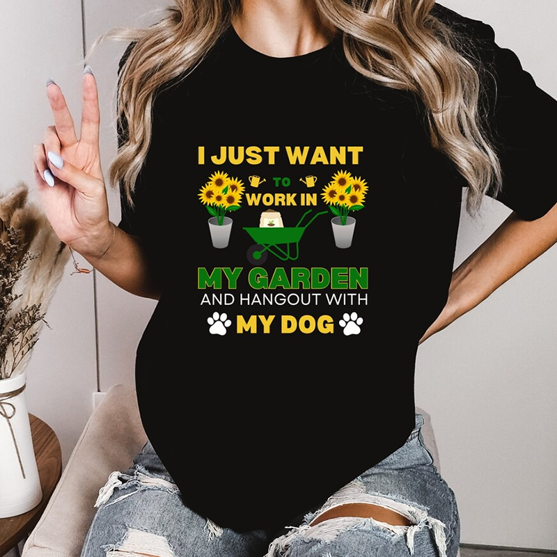 Modern Letter Prints T-Shirt S - Plant Parent Shirt 评论和价格