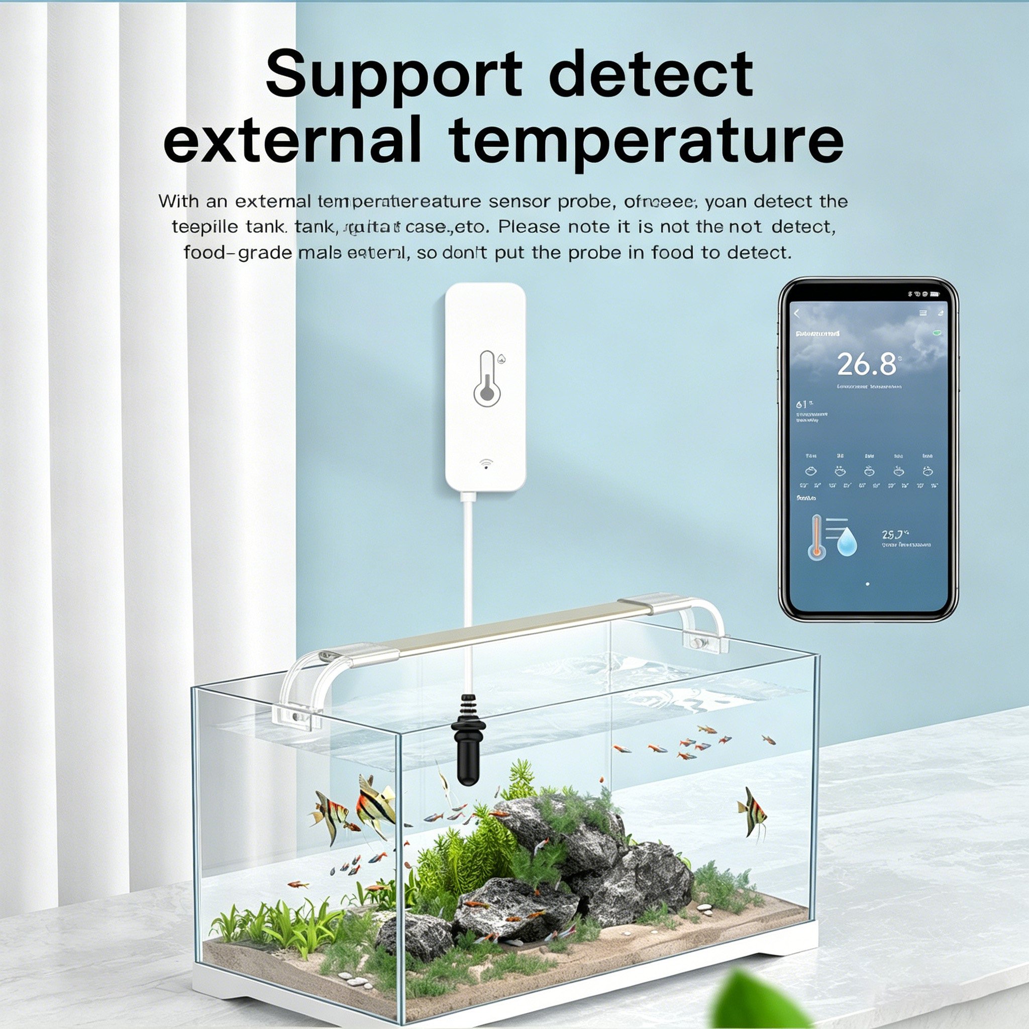 Tuya WiFi Temperature Humidity - Plant Parent App 评论和价格