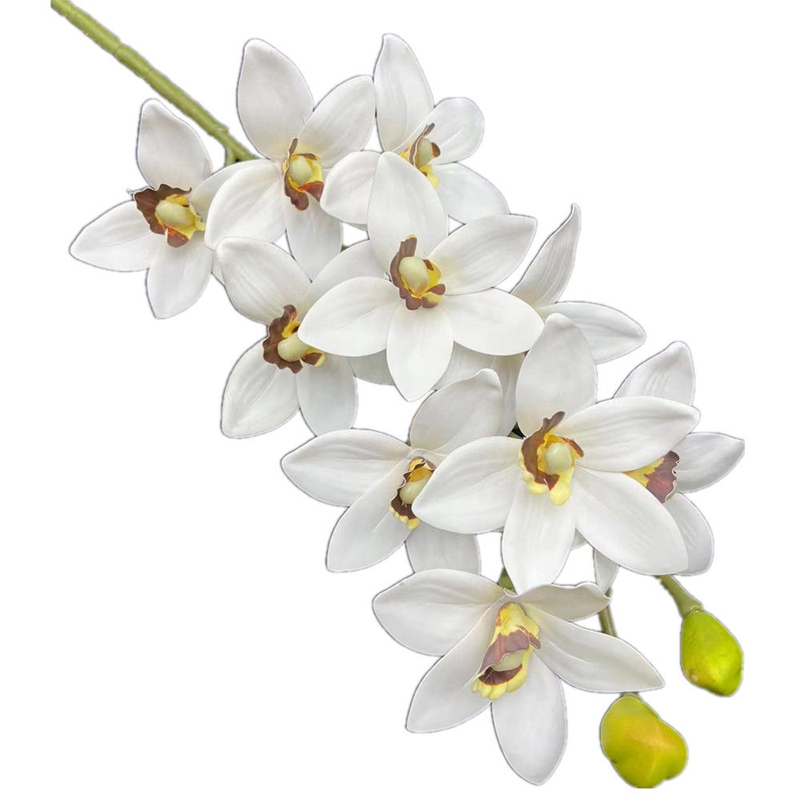 One Real Touch Cymbidium Hooke - Orchid Phalaenopsis 评论和价格