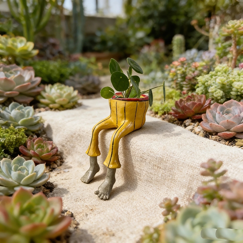 Whimsical Resin Leggy Planter  - Plant Parental 评论和价格