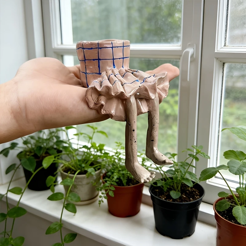 Whimsical Resin Leggy Planter  - Plant Parental 评论和价格