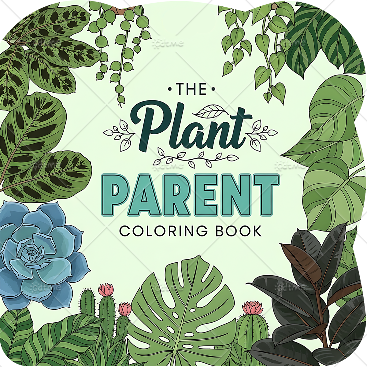 THE Plant PARENTE Coloring Boo - Plant Parental 评论和价格