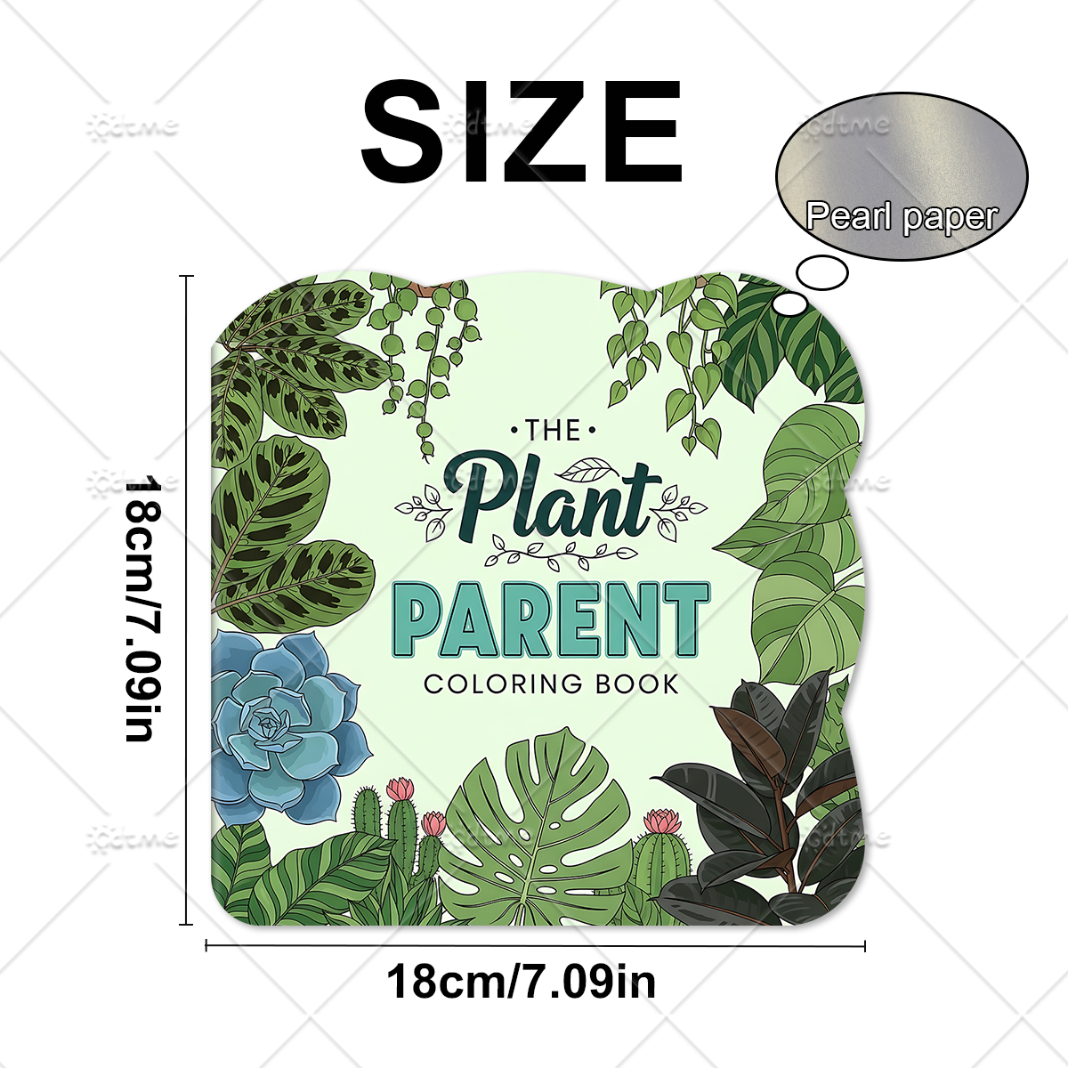 THE Plant PARENTE Coloring Boo - Plant Parental 评论和价格