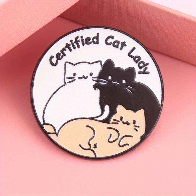 Certified Cat Lady Pin - Tri-C - Plant Parental 评论和价格
