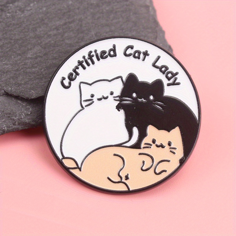 Certified Cat Lady Pin - Tri-C - Plant Parental 评论和价格