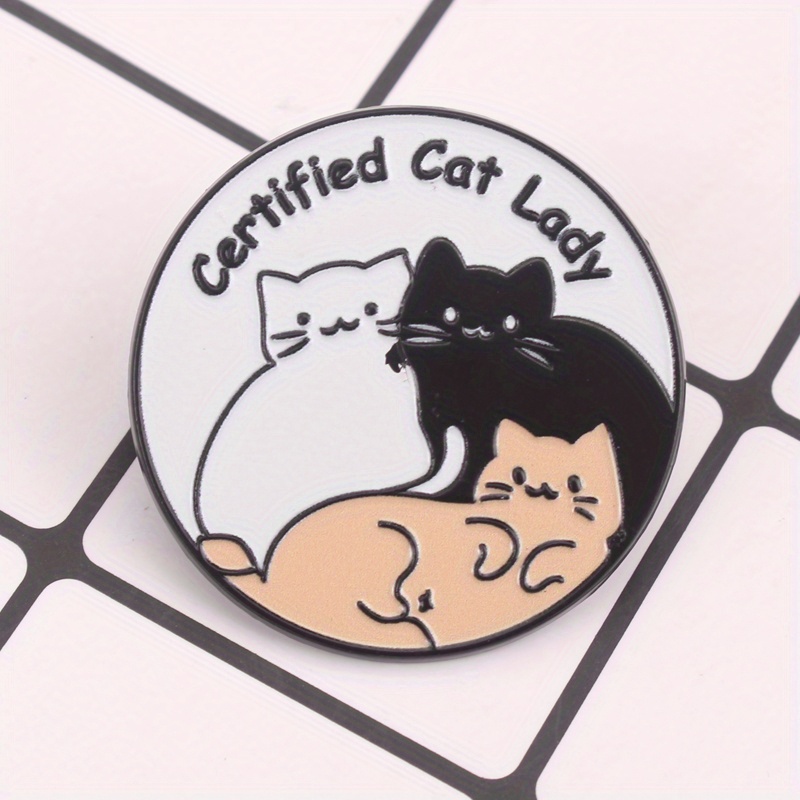 Certified Cat Lady Pin - Tri-C - Plant Parental 评论和价格