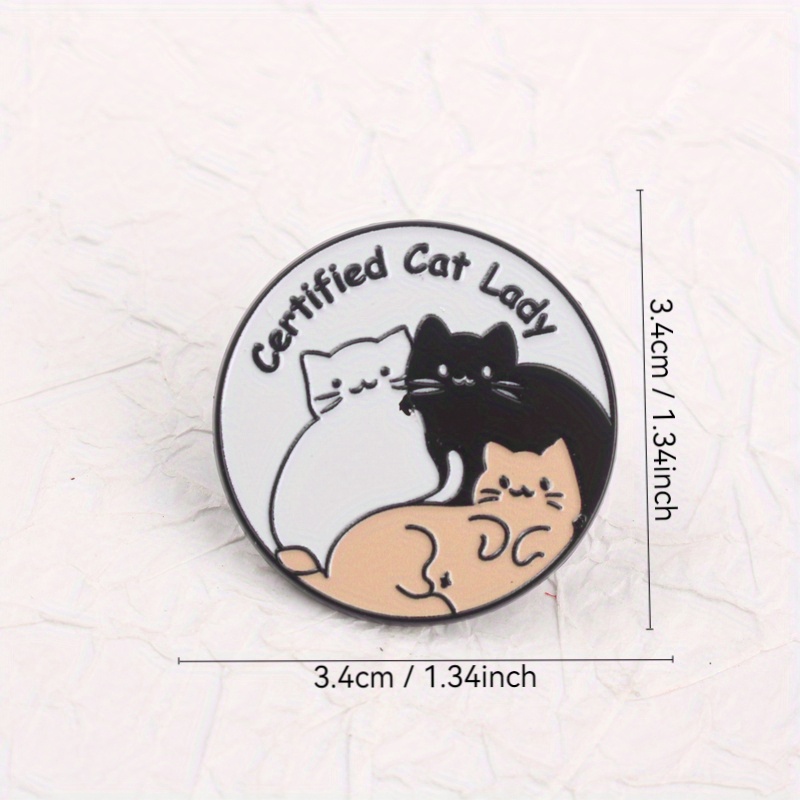 Certified Cat Lady Pin - Tri-C - Plant Parental 评论和价格