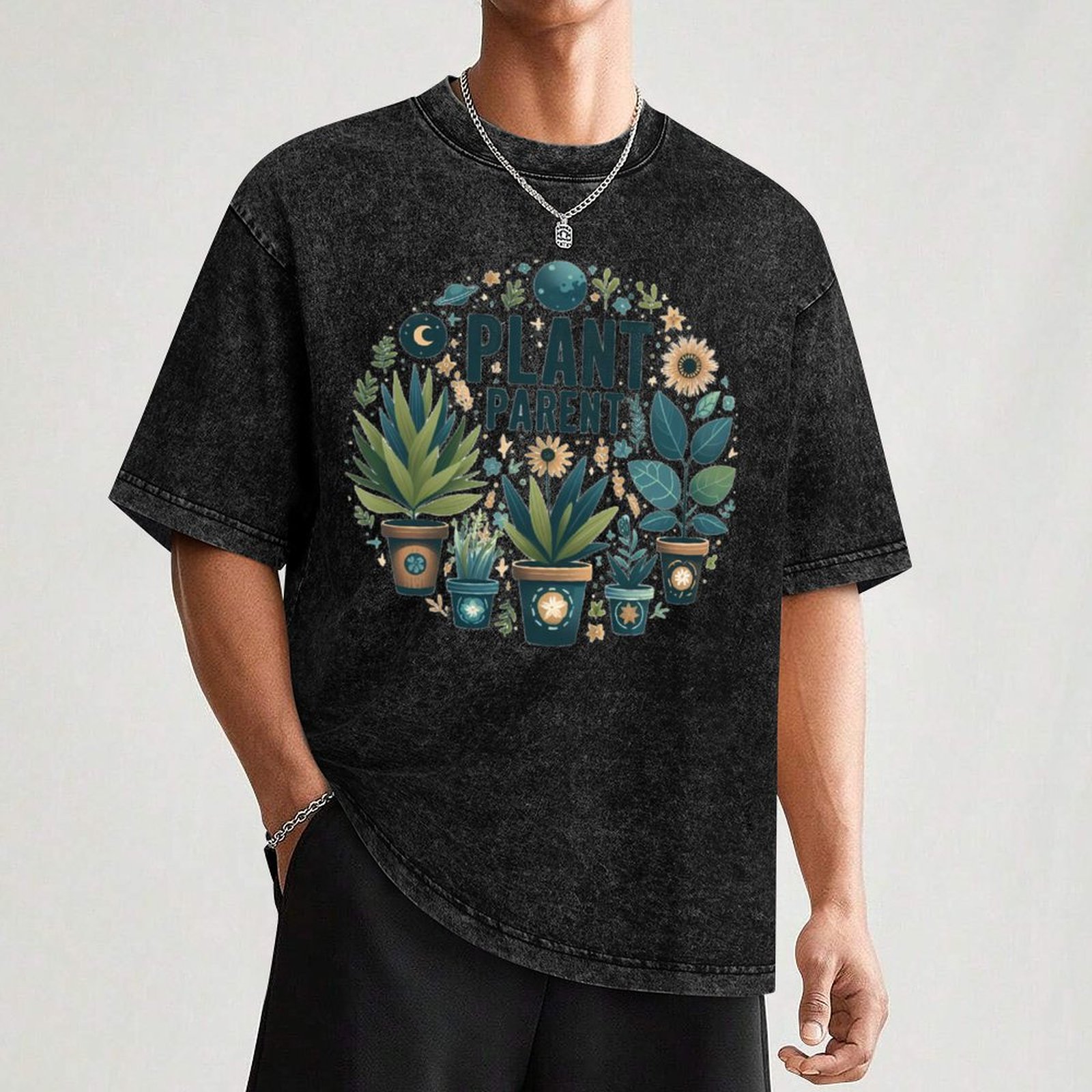 Plant parent T-Shirt Casual Fa - Plant Parent Shirt 评论和价格